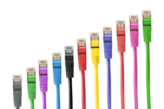 colourful cables